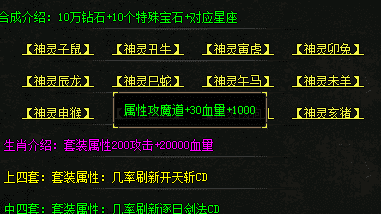 花小钱办大事？这套生肖合成顺序让老区玩家直拍大腿